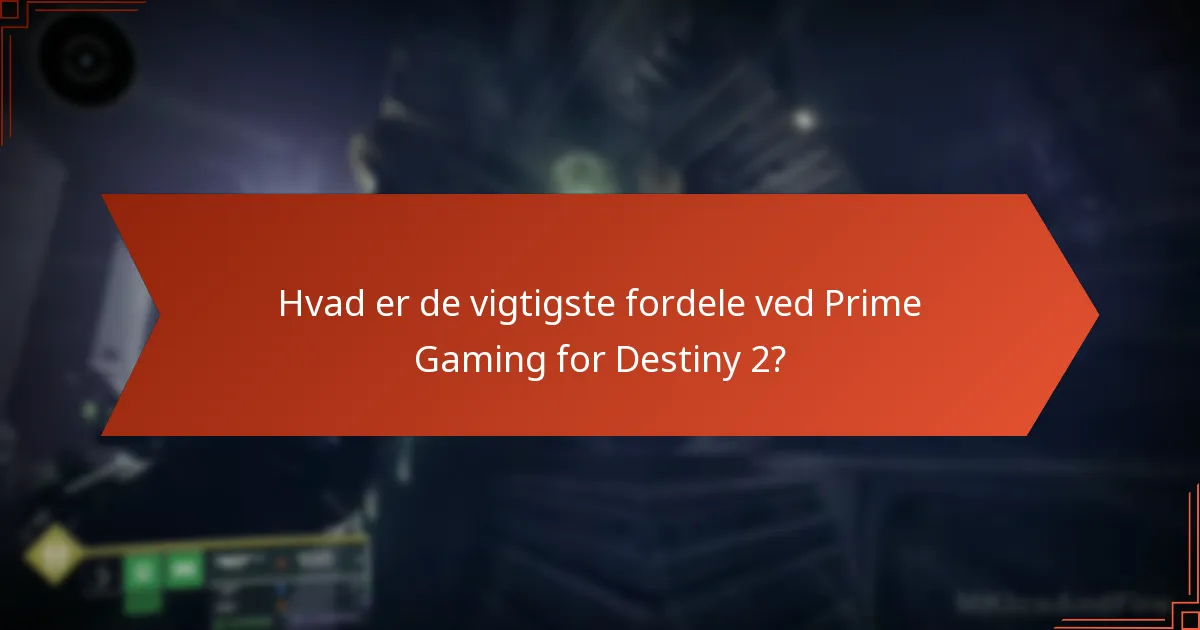Hvad siger spillere om Prime Gaming-fordele for Destiny 2?