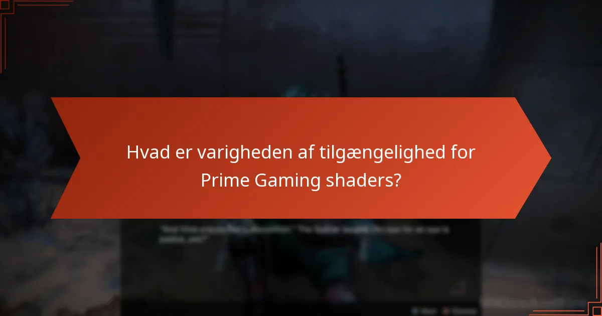 Hvad er alternativerne til Prime Gaming shaders?