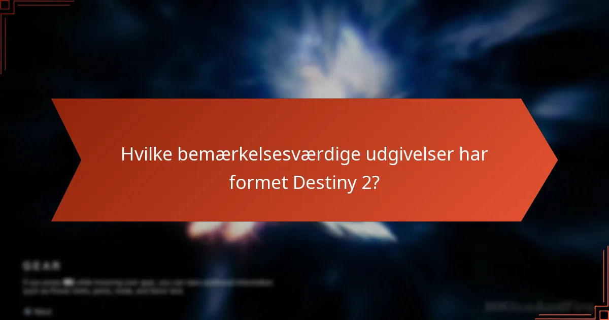Hvad er tendenserne i Destiny 2-kampagner og -udgivelser?