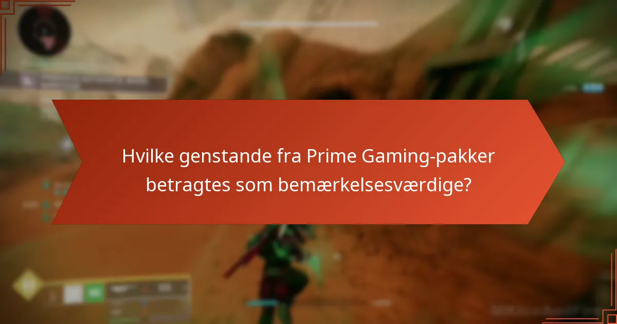 Hvad er tendenserne i Prime Gaming-pakker over tid?